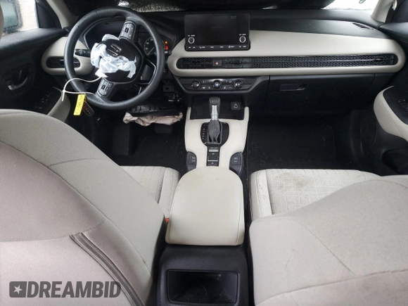 2024 Honda HR-V LX with VIN 3CZRZ1H35RM733313, listed as a Copart auction lot 57573485 with 23,683 mi miles and Salvage title. Bid and sale history available at DreamBid. Image 8.
