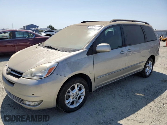 2005 Toyota Sienna XLE z VIN 5TDBA22C75S045028, wystawiony jako Copart lot #59695655 z przebiegiem 52 617 mil mil oraz Czysty tytuł • Clean title. Historia ofert i sprzedaży dostępna na DreamBid. Obrazek 1.