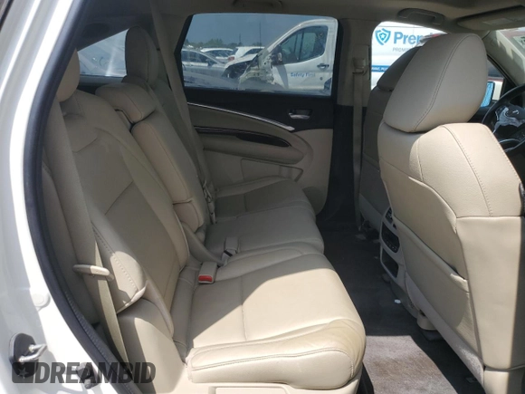 2015 Acura MDX Technology with VIN 5FRYD4H4XFB004541, listed as a Copart auction lot 64092895 with 106,304 mi miles and Salvage title. Bid and sale history available at DreamBid. Image 10.