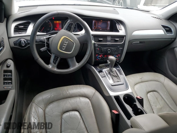 2012 Audi A4 2.0T Premium Plus with VIN WAUEFAFLXCN007957, listed as a Copart auction lot 46334095 with 155,813 mi miles and Clean Title. Bid and sale history available at carsss.com. Image 8.
