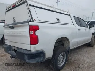 2020 Chevrolet Silverado 1500 Work Truck with VIN 1GCRWAEF0LZ235619, listed as a IAAI auction lot 42145617 with 139,912 mi miles and . Bid and sale history available at DreamBid. Image 4.