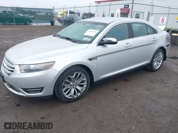 2014 Ford Taurus Limited with VIN 1FAHP2F81EG123933, listed as a IAAI auction lot 41843301 with 111,629 mi miles. Bid and sale history available at carsss.com. Image 17.