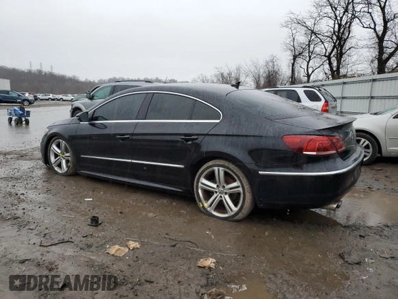 2015 Volkswagen CC R-Line with VIN WVWBP7AN1FE813009, listed as a Copart auction lot 38139554 with 109,084 mi miles. Bid and sale history available at carsss.com. Image 2.