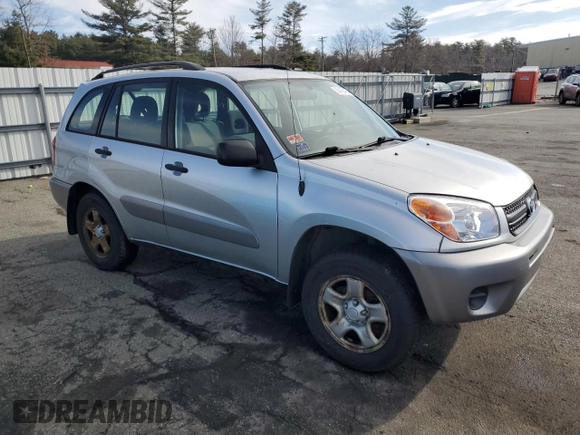 2005 Toyota RAV4 with VIN JTEHD20V256042877, listed as a Copart auction lot 50450485 with 196,554 mi miles and Clean Title. Bid and sale history available at carsss.com. Image 4.