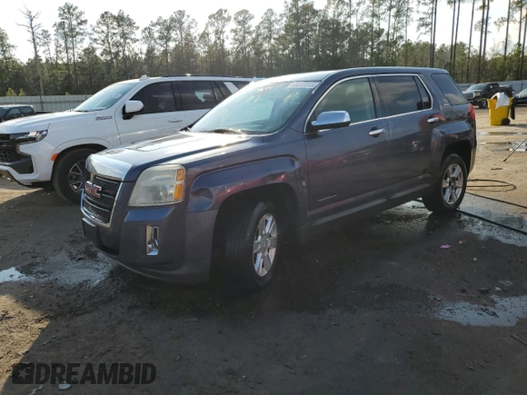 2013 GMC Terrain SLE with VIN 2GKALMEK2D6282656, listed as a Copart auction lot 44372315 with 237,952 mi miles and Salvage Title. Bid and sale history available at carsss.com. Image 1.