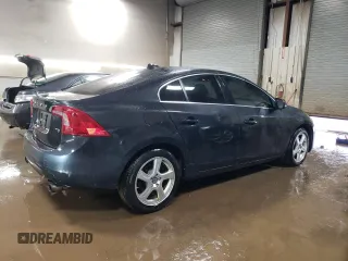 2012 Volvo S60 T5 with VIN YV1622FS3C2105207, listed as a Copart auction lot 50939025 with 189,292 mi miles and Salvage Title. Bid and sale history available at carsss.com. Image 3.