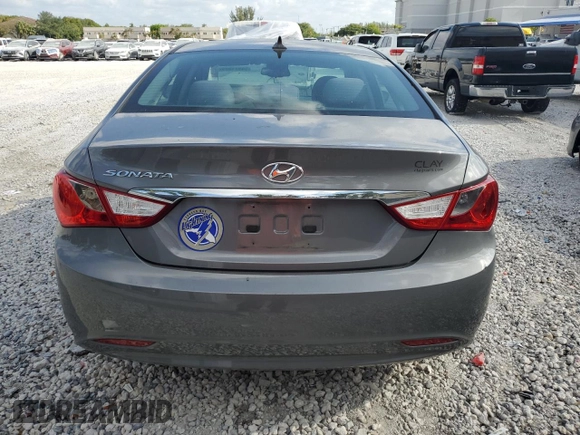 2012 Hyundai Sonata GLS with VIN 5NPEB4AC1CH433480, listed as a Copart auction lot 54971595 with 117,208 mi miles and Clean Title. Bid and sale history available at carsss.com. Image 6.