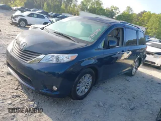 2011 Toyota Sienna XLE AAS with VIN 5TDYK3DC9BS070504, listed as a IAAI auction lot 42046045 with 193,066 mi miles and . Bid and sale history available at DreamBid. Image 17.