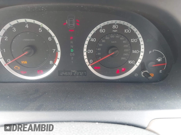 2009 Honda Accord EX with VIN 1HGCP26799A146897, listed as a IAAI auction lot 42307591 with 124,533 mi miles and . Bid and sale history available at DreamBid. Image 7.