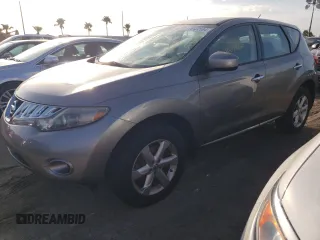 2009 Nissan Murano S with VIN JN8AZ18U29W102034, listed as a Copart auction lot 76122594 with 60,342 mi miles and Salvage Title. Bid and sale history available at carsss.com. Image 1.