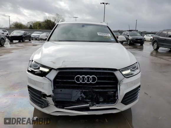 2018 Audi Q3 Premium with VIN WA1BCCFS4JR026926, listed as a Copart auction lot 44928323 with 61,118 mi miles. Bid and sale history available at carsss.com. Image 5.
