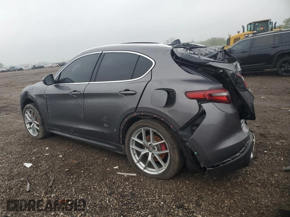 2018 Alfa Romeo Stelvio z VIN ZASFAKAN7J7B72474, wystawiony jako Copart lot #58086545 z przebiegiem Nie podano mil oraz Czysty tytuł • Clean title. Historia ofert i sprzedaży dostępna na DreamBid. Obrazek 2.