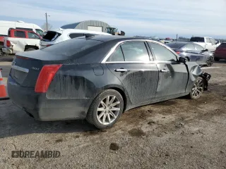 2016 Cadillac CTS AWD with VIN 1G6AW5SX1G0107906, listed as a Copart auction lot 45207585 with 122,244 mi miles and Salvage Title. Bid and sale history available at DreamBid. Image 3.