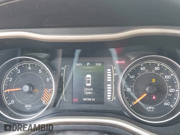 2015 Jeep Cherokee Latitude with VIN 1C4PJMCS2FW789144, listed as a IAAI auction lot 42837222 with 99,759 mi miles and . Bid and sale history available at DreamBid. Image 7.