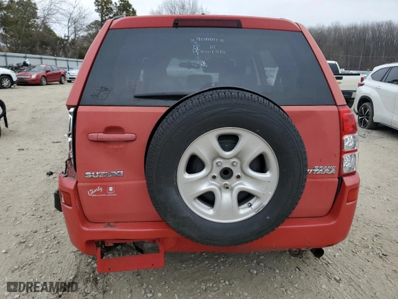 2006 Suzuki Grand Vitara Premium with VIN JS3TE943764102504, listed as a Copart auction lot 48995615 with 0 mi miles and Salvage Title. Bid and sale history available at carsss.com. Image 6.