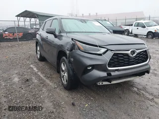 2022 Toyota Highlander LE with VIN 5TDBZRBH3NS569838, listed as a IAAI auction lot 41467863 with 58,858 mi miles and . Bid and sale history available at DreamBid. Image 1.
