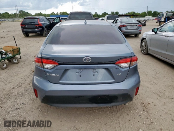 2024 Toyota Corolla LE with VIN 5YFB4MDE7RP086307, listed as a Copart auction lot 62316545 with 36,091 mi miles and Clean title. Bid and sale history available at DreamBid. Image 6.