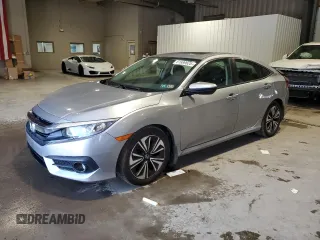 2016 Honda Civic EX-L with VIN 19XFC1F77GE212536, listed as a Copart auction lot 61689625 with 102,122 mi miles and Salvage title. Bid and sale history available at DreamBid. Image 1.