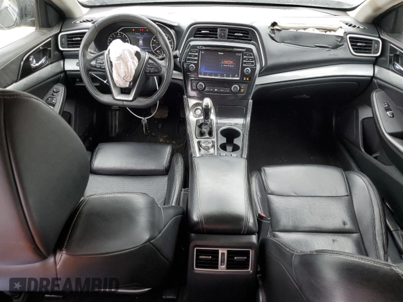 2017 Nissan Maxima SV with VIN 1N4AA6AP6HC445214, listed as a Copart auction lot 48558795 with 89,885 mi miles and Salvage Title. Bid and sale history available at carsss.com. Image 8.