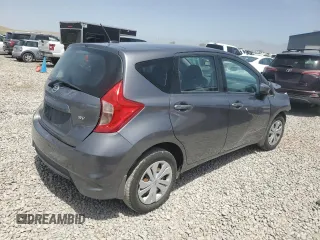 2017 Nissan Note S Plus with VIN 3N1CE2CP5HL381087, listed as a Copart auction lot 56511705 with 67,525 mi miles and Salvage title. Bid and sale history available at DreamBid. Image 3.