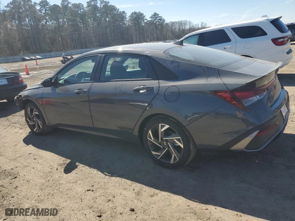 2025 Hyundai Elantra SEL Sport with VIN KMHLM4DG9SU935041, listed as a Copart auction lot 47364845 with 106 mi miles and Salvage Title. Bid and sale history available at carsss.com. Image 2.