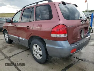2005 Hyundai Santa Fe GLS with VIN KM8SC73DX5U878943, listed as a Copart auction lot 61337024 with 127,857 mi miles and Salvage Title. Bid and sale history available at carsss.com. Image 2.