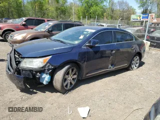 2010 Buick LaCrosse CXL with VIN 1G4GC5GGXAF227132, listed as a Copart auction lot 53622825 with 160,891 mi miles and Salvage Title. Bid and sale history available at carsss.com. Image 1.