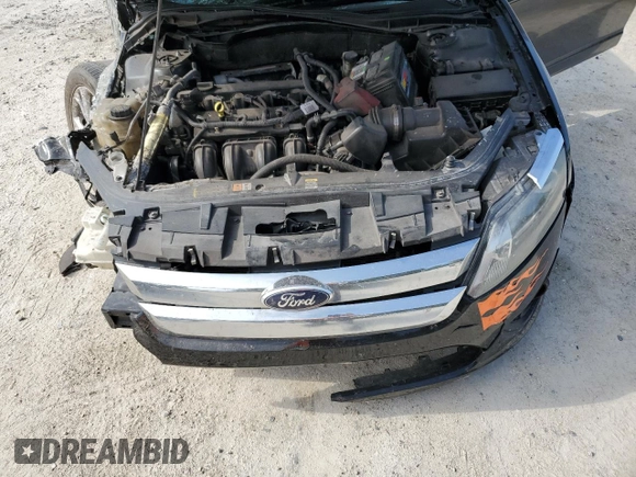 2012 Ford Fusion SE with VIN 3FAHP0HA3CR167698, listed as a Copart auction lot 55909695 with 128,025 mi miles and Salvage title. Bid and sale history available at DreamBid. Image 11.