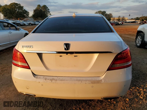 2016 Hyundai Equus Signature z VIN KMHGH4JH1GU106362, wystawiony jako Copart lot #77890444 z przebiegiem 157 745 mil mil oraz Szkody całkowita. Historia ofert i sprzedaży dostępna na DreamBid. Obrazek 6.