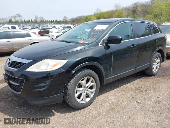 2012 Mazda CX-9 Touring with VIN JM3TB2CAXC0343367, listed as a IAAI auction lot 42022285 with 213,393 mi miles and . Bid and sale history available at DreamBid. Image 2.
