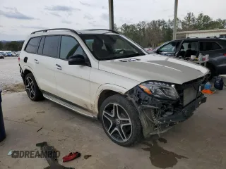 2018 Mercedes-Benz GLS 550 with VIN 4JGDF7DE9JB062805, listed as a Copart auction lot 47079845 with 82,690 mi miles and Salvage title. Bid and sale history available at DreamBid. Image 4.