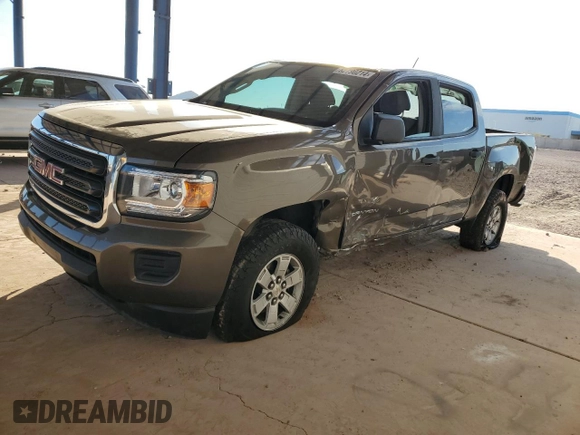 2016 GMC Canyon 2WD with VIN 1GTG5BE3XG1378359, listed as a Copart auction lot 82790214 with 130,292 mi miles and Salvage Title. Bid and sale history available at carsss.com. Image 1.