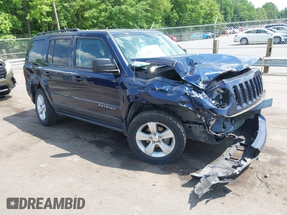 2017 Jeep Patriot Sport with VIN 1C4NJRBB0HD114879, listed as a IAAI auction lot 42167471 with 151,327 mi miles and . Bid and sale history available at DreamBid. Image 1.