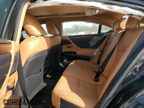 2024 Lexus ES 350 Ultra Luxury with VIN 58AFZ1B1XRU172705, listed as a Copart auction lot 45156825 with 9,600 mi miles and Salvage title. Bid and sale history available at DreamBid. Image 10.