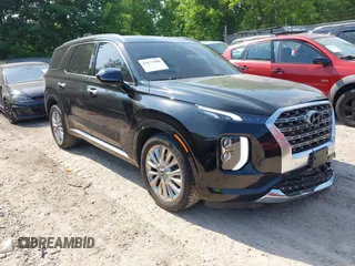 2020 Hyundai Palisade Limited with VIN KM8R54HE2LU060953, listed as a IAAI auction lot 42477488 with 93,138 mi miles and . Bid and sale history available at DreamBid. Image 1.