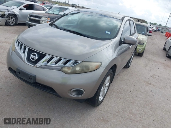 2009 Nissan Murano S with VIN JN8AZ18U59W000839, listed as a IAAI auction lot 42142054 with 181,766 mi miles. Bid and sale history available at carsss.com. Image 2.