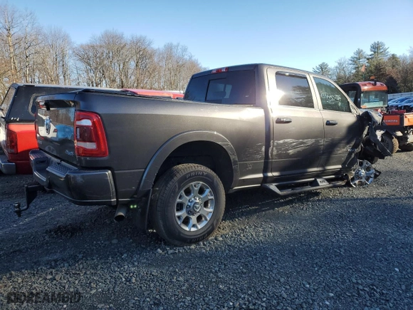 2022 Ram 2500 Laramie with VIN 3C6UR5FJ6NG351932, listed as a Copart auction lot 84263854 with 42,468 mi miles and Salvage Title. Bid and sale history available at carsss.com. Image 3.