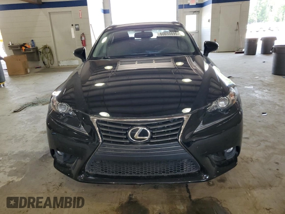 2015 Lexus IS 250 with VIN JTHBF1D25F5081824, listed as a Copart auction lot 60650895 with 96,211 mi miles and Salvage title. Bid and sale history available at DreamBid. Image 5.