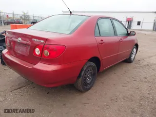 2008 Toyota Corolla CE with VIN 1NXBR32E98Z957655, listed as a IAAI auction lot 41499775 with 205,069 mi miles. Bid and sale history available at carsss.com. Image 4.