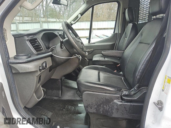 2021 Ford Transit Cargo with VIN 1FTBW3X85MKA60788, listed as a Copart auction lot 48044345 with 66,533 mi miles and Salvage Title. Bid and sale history available at carsss.com. Image 7.