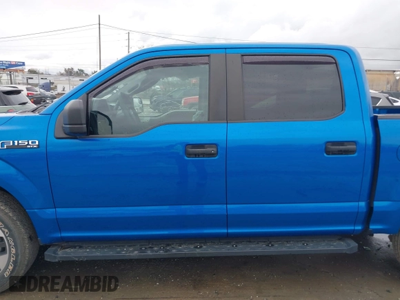 2020 Ford F-150 XL with VIN 1FTEW1E55LFC29385, listed as a IAAI auction lot 41908449 with 55,211 mi miles. Bid and sale history available at carsss.com. Image 14.