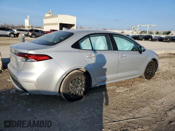 2021 Toyota Corolla LE with VIN 5YFEPMAE5MP149714, listed as a Copart auction lot 85579314 with Not Provided miles and Non Repairable. Bid and sale history available at DreamBid. Image 3.