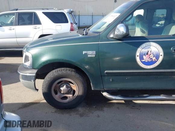 2002 Ford F-150 XL with VIN 1FTRX17L42NA52360, listed as a IAAI auction lot 41886697 with 121,346 mi miles. Bid and sale history available at carsss.com. Image 16.