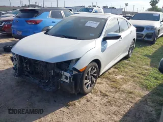 2018 Honda Civic EX with VIN 19XFC2F7XJE039026, listed as a IAAI auction lot 41963886 with 71,011 mi miles and . Bid and sale history available at DreamBid. Image 18.