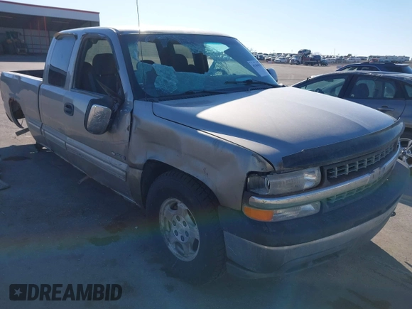 2000 Chevrolet Silverado 1500 LS with VIN 2GCEK19T6Y1352454, listed as a IAAI auction lot 41464394 with 207,109 mi miles. Bid and sale history available at carsss.com. Image 1.