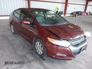 2011 Honda Insight with VIN JHMZE2H32BS004995, listed as a IAAI auction lot 42243680 with 160,235 mi miles and . Bid and sale history available at DreamBid. Image 1.