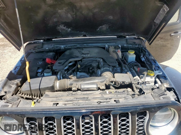 2020 Jeep Gladiator Overland z VIN 1C6HJTFG4LL106998, wystawiony jako Copart lot #62413585 z przebiegiem 71 764 mil mil oraz Szkoda całkowita • Salvage title. Historia ofert i sprzedaży dostępna na DreamBid. Obrazek 11.