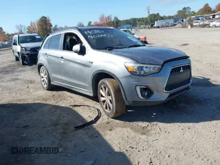 2015 Mitsubishi Outlander Sport 2.4 GT with VIN 4A4AR4AW6FE046473, listed as a IAAI auction lot 40762166 with 1 mi miles. Bid and sale history available at carsss.com. Image 1.