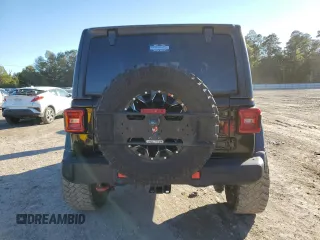 2020 Jeep Wrangler Rubicon z VIN 1C4HJXCGXLW239607, wystawiony jako Copart lot #81959434 z przebiegiem Nie podano mil oraz Szkoda całkowita • Salvage title. Historia ofert i sprzedaży dostępna na DreamBid. Obrazek 6.