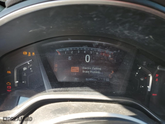 2019 Honda CR-V EX with VIN 7FARW1H59KE035138, listed as a Copart auction lot 53714495 with 62,886 mi miles and Salvage Title. Bid and sale history available at carsss.com. Image 9.